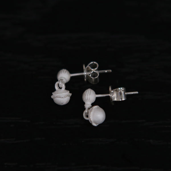 OLIO E ACETO Sterling Silver Flower Basket Pendant Earrings OLIO-OA13E18-YIN Silver